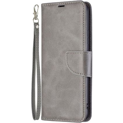 Mobigear Excellent POCO M4 Pro 5G Hoesje Bookcase Portemonnee - Grijs
