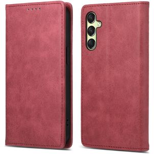 Mobigear Wallet Samsung Galaxy A16 Hoesje Bookcase Portemonnee - Rood