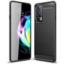 Mobigear Brushed Slim Motorola Edge 20 Hoesje Flexibel TPU Backcover - Zwart