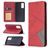 Mobigear Rhombus Slim Samsung Galaxy S20 FE Hoesje Bookcase - Rood