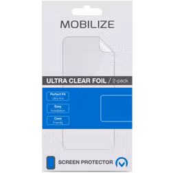 Mobilize Motorola Moto G8 Power Lite Screenprotector Folie - Case Friendly (2-Pack)