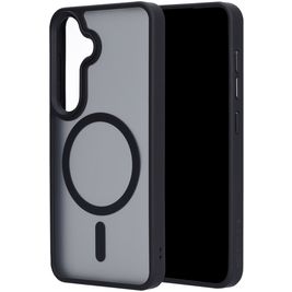 Mobiparts Hardcover Samsung Galaxy S25 MagSafe Hoesje Hardcase Backcover - Satin Black