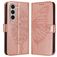 Mobigear Butterfly Samsung Galaxy Z Fold 6 Hoesje Bookcase Portemonnee - Roségoud