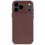 Decoded iPhone 17 Pro Max Hoesje Echt Leer Backcover Shockproof - Chocolate Brown