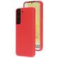 Mobiparts Samsung Galaxy S22 Siliconen Hoesje Backcover - Scarlet Red