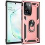Mobigear Armor Ring Samsung Galaxy Note 20 Ultra Hoesje Hardcase Backcover Shockproof met Ringhouder - Roségoud
