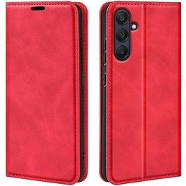 Mobigear Retro Slim Samsung Galaxy A26 Hoesje Bookcase Portemonnee - Rood