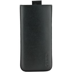 Valenta Pocket Classic Samsung Galaxy S20 Echt Leer Insteekhoesje - Sleeve - Pouch - Zwart