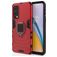 Mobigear Armor Ring OnePlus Nord 2 Hoesje Hardcase Backcover Shockproof met Ringhouder - Rood