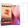 GrizzlyCoat Xiaomi 12X Hydrogel TPU Screenprotector - Case Friendly + Installatie Frame (2-Pack)