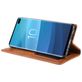 Mobigear Sensation Samsung Galaxy S10 Plus Hoesje Bookcase Portemonnee - Cognac