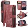 CaseMe C30 iPhone Air Hoesje Bookcase Portemonnee - Rood