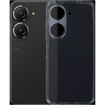 Mobigear Ultra Thin Doorzichtig ASUS Zenfone 10 Hoesje Flexibel TPU Extra Dun Backcover - Transparant