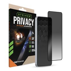 Striker Xtreme Impact Privacy Samsung Galaxy S26 Ultra Glazen Screenprotector - Case Friendly - Zwart
