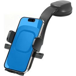 Mobigear Telefoonhouder auto Dashboard Klem Universeel - Zwart