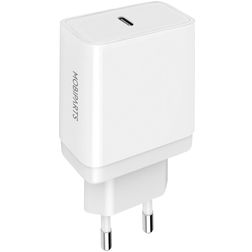 Mobiparts Single USB-C Oplader Power Delivery 20W - Wit