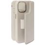 Decoded Detachable Wallet iPhone 15 MagSafe Hoesje Echt Leer Uitneembare 2in1 Bookcase Portemonnee - Clay