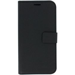 Mobiparts Saffiano Wallet iPhone XS Hoesje Bookcase Portemonnee - Zwart