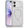 Mobigear Shockproof Grip iPhone 17 MagSafe Hoesje Hardcase Backcover - Wit