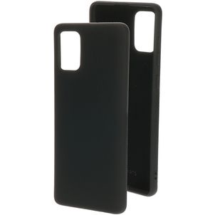 Mobiparts Samsung Galaxy A71 Siliconen Hoesje Backcover - Zwart