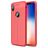 Mobigear Luxury iPhone XS Max Hoesje Flexibel TPU Backcover - Rood