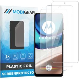 Mobigear Motorola Moto G42 Screenprotector Folie - Case Friendly (3-Pack)