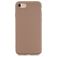 Mobigear Colors iPhone SE (2020) Hoesje Flexibel TPU Backcover - Bruin