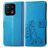 Mobigear Clover Xiaomi 13 Hoesje Bookcase Portemonnee - Blauw