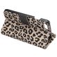 Mobigear Leopard iPhone SE (2020) Hoesje Bookcase Portemonnee - Bruin