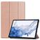 Mobigear Tri-Fold Samsung Galaxy Tab S9 Hoes Bookcase - Roségoud