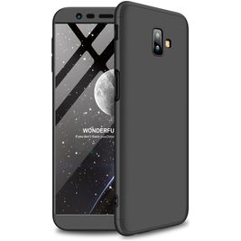 Mobigear TriGuard Samsung Galaxy J6 Plus Hoesje Hardcase Backcover - Zwart Mobigear TriGuard Samsung Galaxy J6 Plus Hoesje Hardcase Backcover - Zwart