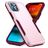 Mobigear Heavy Armor iPhone 14 Hoesje Hardcase Backcover Shockproof - Roze / Paars