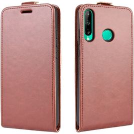 Mobigear Huawei P40 Lite E Hoesje Flipcase - Bruin