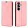 Mobigear Retro Slim Samsung Galaxy S26 Hoesje Bookcase Portemonnee - Roze
