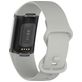 Mobigear Sport Dual Siliconen Fitbit Charge 5 Bandje Druksluiting - Grijs