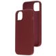 Mobiparts iPhone 14 Plus Siliconen Hoesje Backcover - Plum Red