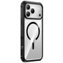 Valenta Full Cover iPhone 18 Pro Max MagSafe Hoesje Gehard glas Backcover Shockproof - Transparant / Zwart