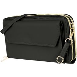 Antonio Fonzo Crossbody Clutch Telefoontasje - Large - Zwart