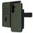 Mobiparts Samsung Galaxy A36 Hoesje Echt Leer Uitneembare 2in1 Bookcase Portemonnee - Groen