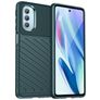 Mobigear Groove Motorola Moto G51 5G Hoesje Flexibel TPU Backcover - Groen