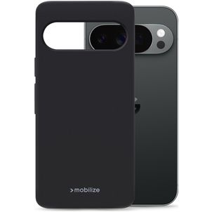 Mobilize Rubber Gelly Google Pixel 11 Pro Hoesje Flexibel TPU Backcover - Zwart