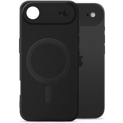 My Style Protective Flex iPhone Air MagSafe Hoesje Flexibel TPU Backcover - Zwart