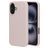 Mobiparts iPhone 16 Siliconen Hoesje Backcover - Soft Salmon