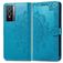 Mobigear Mandala Vivo Y76 Hoesje Bookcase Portemonnee - Blauw