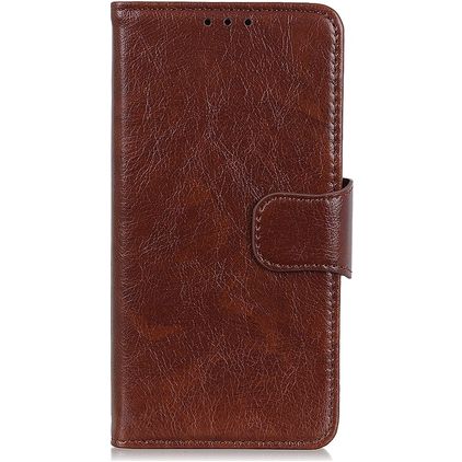 Mobigear Classy HTC Desire 21 Pro Hoesje Bookcase Portemonnee - Bruin