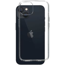 Mobiparts Classic Doorzichtig iPhone 13 Hoesje Flexibel TPU Backcover - Transparant