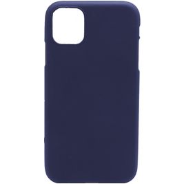 Mobigear Color iPhone 11 Hoesje Flexibel TPU Backcover - Zwart