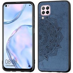 Mobigear Mandala Huawei P40 Lite Hoesje Hardcase Backcover - Blauw