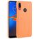 Mobigear Croco Motorola Moto E6 Plus Hoesje Backcover - Oranje