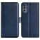 Mobigear Slim Magnet Motorola Moto G62 Hoesje Bookcase Portemonnee - Donkerblauw